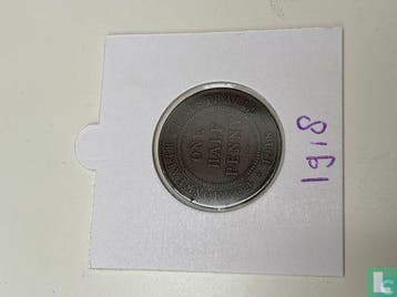 Australië ½ penny 1918, Postzegels en Munten, Munten | Oceanië, Verzenden, Losse munt