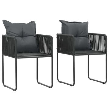 Tuinstoelen Rattan 2st | 52% korting | Retour deal, Verzenden