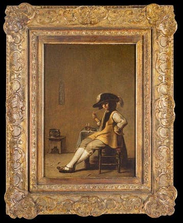 Jan Olis (1610-1676), Kring van - Il Fumatore