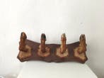 Porte-manteau - Porte-manteau en pattes de cerf, chasse -