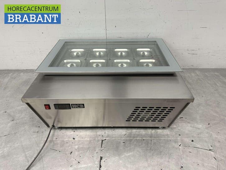Vitrine à glace Scoop en acier inoxydable Congélateur top 8, Articles professionnels, Horeca | Équipement de cuisine, Envoi