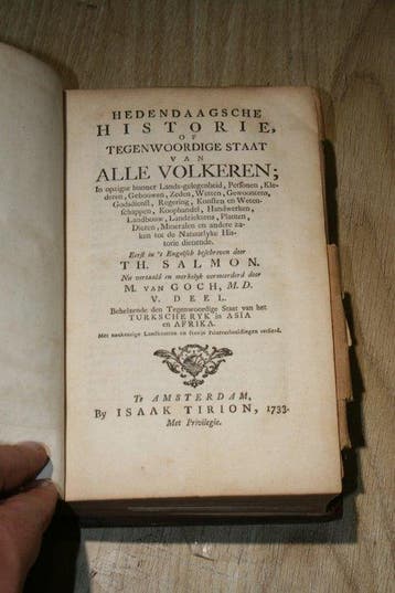 Th. Salmon; M. van Goch - Hedendaagsche Historie, Isaak