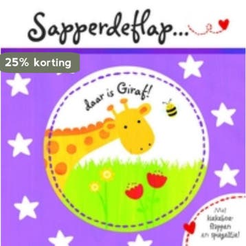 Daar is Giraf! / Sapperdeflap 9789025745585 C. Dowe, Verzenden, Gelezen, C. Dowe