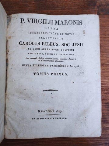 P. Virgilii Maronis - Opera — Bucoliche (Eclogae), Georgiche