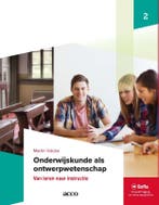 Onderwijskunde als ontwerpwetenschap 9789463449410, Boeken, Verzenden, Zo goed als nieuw, Martin Valcke