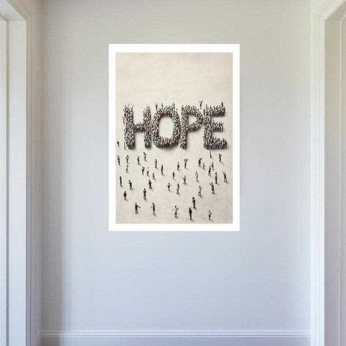 Santicri - Icon Made Of Us, HOPE, Antiek en Kunst, Kunst | Designobjecten