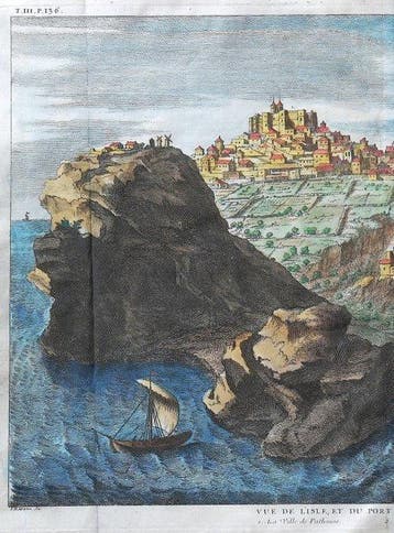 Griekenland - Patmos; Calmet - Vue de lIsle, et du Port de, Nieuw
