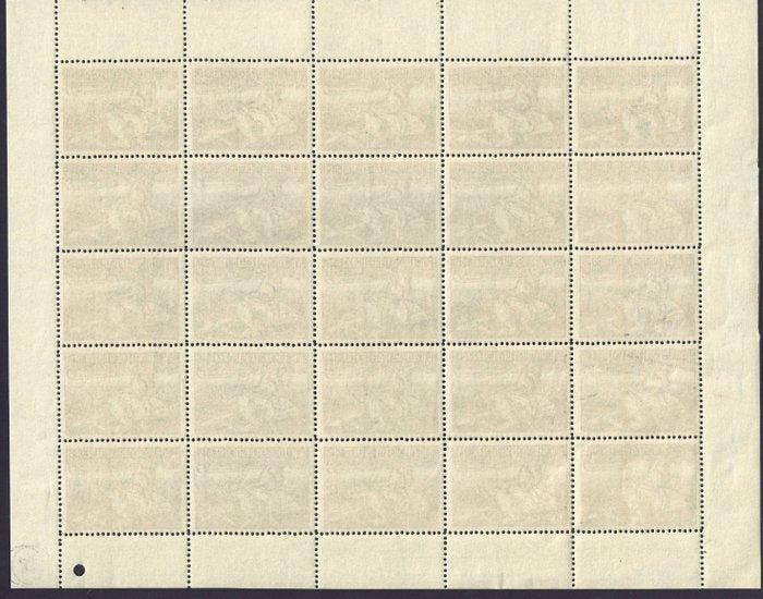 België 1949 - Postiljon te paard in velletje van 25,, Postzegels en Munten, Postzegels | Europa | België