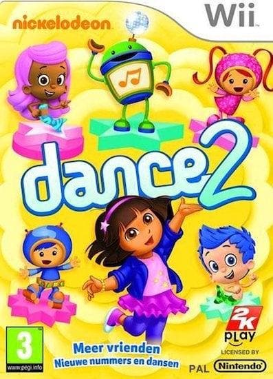 Nickelodeon Dance 2 (Wii Games), Games en Spelcomputers, Games | Nintendo Wii, Zo goed als nieuw, Ophalen of Verzenden