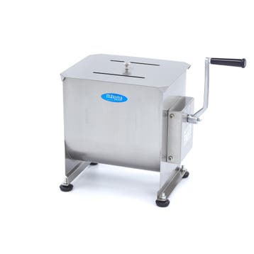 Vleesmenger | 20 Liter Capaciteit | RVS | Handmatige, Zakelijke goederen, Verzenden, Nieuw in verpakking