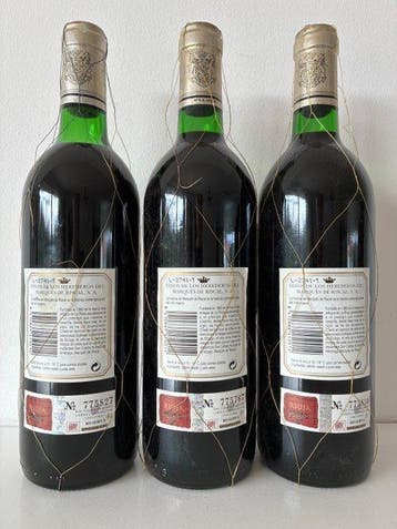 1997 Herederos del Marqués de Riscal - Rioja Reserva - 3, Verzamelen, Nieuw