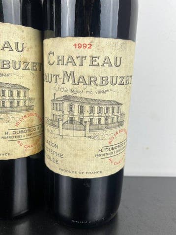 1987 1988, 1989, 1990, 1991 & 1992 Chateau Haut Marbuzet -, Verzamelen, Nieuw