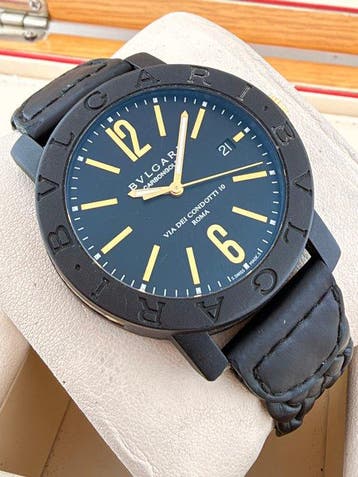 Bvlgari - Carbongold - BB 40 CL - Homme - 2010-2020, Nieuw
