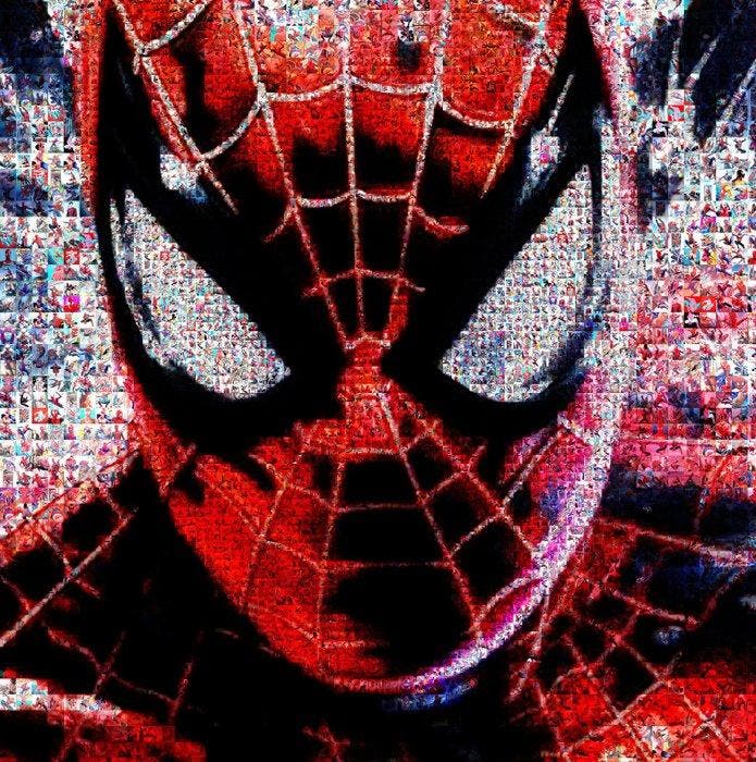 David Law - Spiderman - Format XL 60x60, Antiquités & Art, Art | Objets design