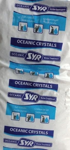 Sel adoucissant SYR Oceanic Crystals 8 x 25 kg, Doe-het-zelf en Bouw, Sanitair, Ophalen of Verzenden