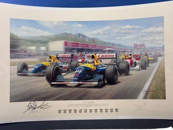 Williams - World Champion - Nigel Mansell - 1992 - Gravure