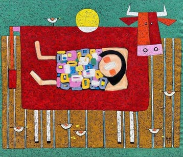 Hoang A (1984) - L’enfance 120 140 cm