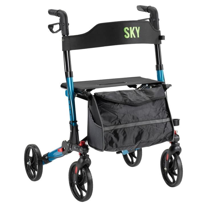 Sky lichtgewicht rollator - Blauw, Divers, Déambulateurs, Enlèvement ou Envoi