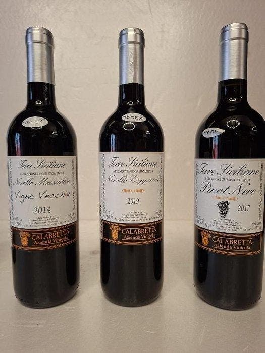 2014 Nerello Mascalese V.V., 2019 Nerello Cappuccio, 2017, Collections, Vins