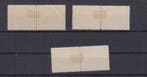 Belgique 1915 - chemins de fer - OBP : TR 72 , 74/75 ( alle, Gestempeld