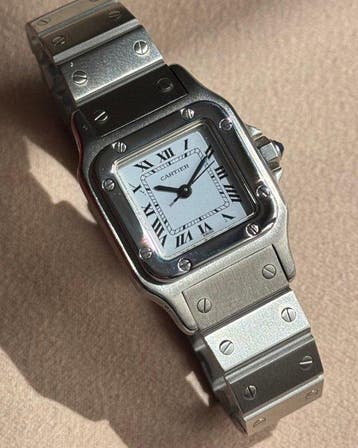 Cartier - Santos Carrée - Zonder minimumprijs - 0901 - Dames, Nieuw
