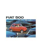 1968 FIAT 500 D SUNROOF | GIARDINIERA BROCHURE NEDERLANDS, Ophalen of Verzenden