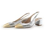 Josh V Slingbacks in maat 37 Zilver, Overige kleuren, Verzenden, Zo goed als nieuw, Josh V