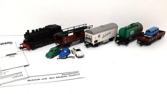 Märklin, Wiking, Schuco H0 - 29539, 45021, 4613, 4423,, Hobby & Loisirs créatifs, Trains miniatures | HO