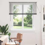 vidaXL Venetiaanse Jaloezieën Donkergrijs 130 x 125 cm, Huis en Inrichting, Verzenden, Nieuw