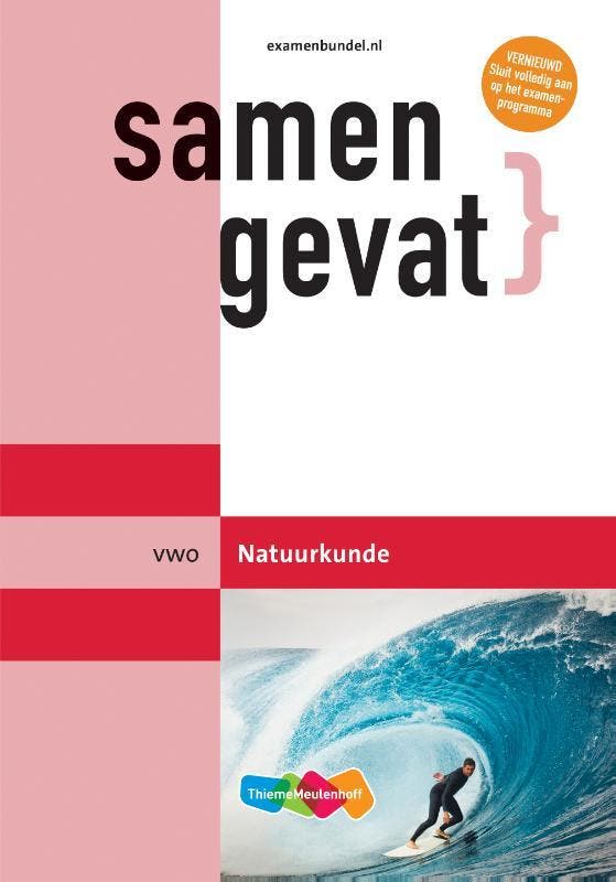 Samengevat / vwo Natuurkunde 9789006663921, Boeken, Schoolboeken, Zo goed als nieuw, Verzenden