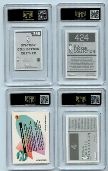 Panini - Lot of 4 - 2016-2021 Stickers GMA 8.5 & Magic vs, Nieuw