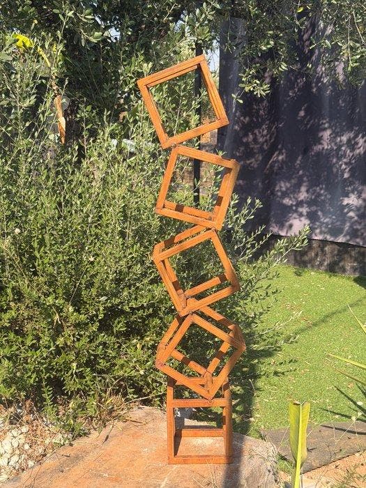 Ana Lucia B.M - Sculpture Corten - XXL - NO Reserve, Antiquités & Art, Art | Objets design