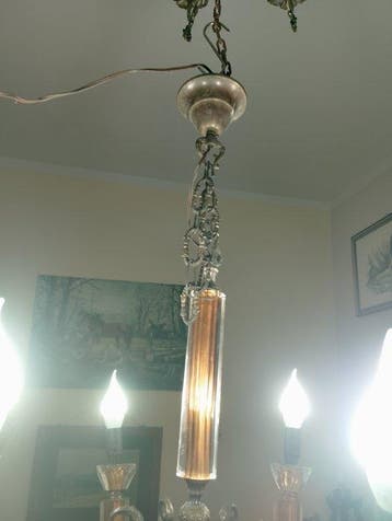 Lustre - Laiton, Ambre