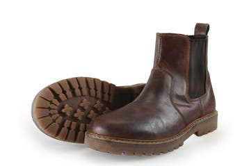 Nelson Chelsea boots in maat 38 Bruin, Bruin, Verzenden, Boots, Gedragen