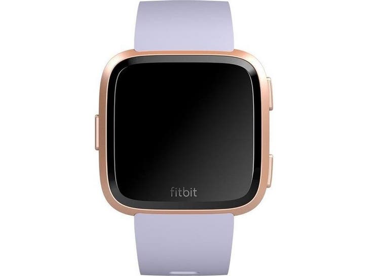 Fitbit Versa - Smartwatch - GPS - Lila, Handtassen en Accessoires, Smartwatches, Zo goed als nieuw, Verzenden