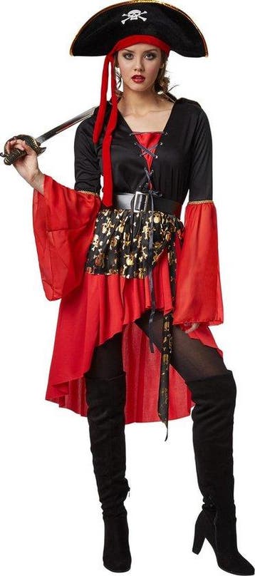 2dekans | Dressforfun Vrouwenkostuum piratenkoningin XL -, Ophalen of Verzenden, Nieuw