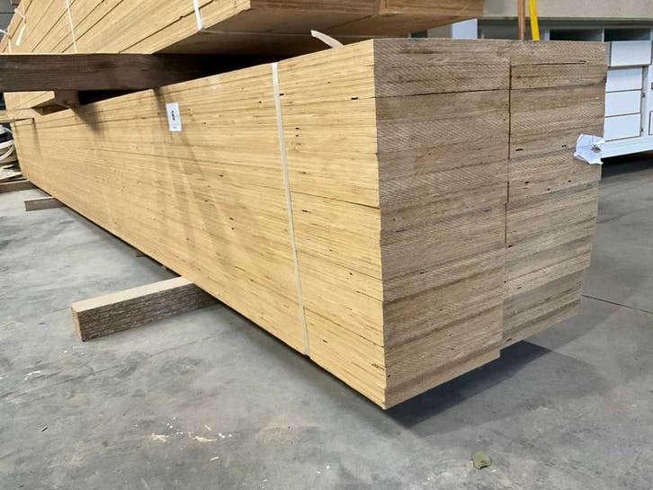 Online veiling - LVL Balken (30x), Zakelijke goederen, Machines en Bouw | Houtbewerking, Ophalen