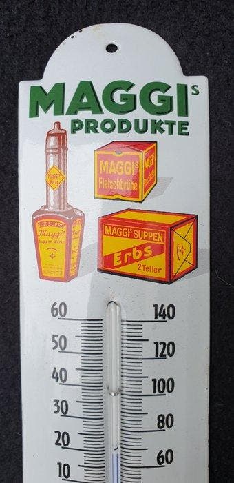 Maggi - Thermometer - Metaal, Glas, Emaille