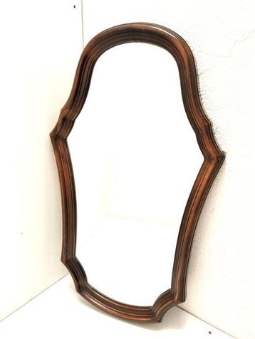 Spiegel - Wortelnotenhout - 64 cm