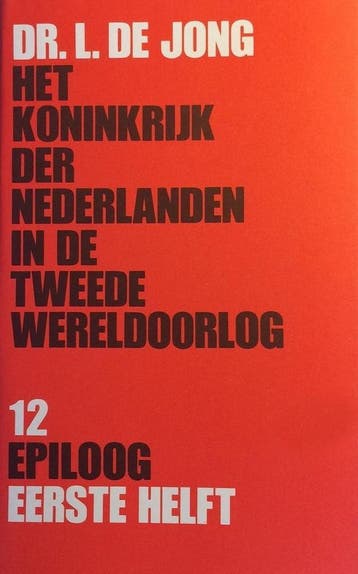 KONINKRYK NED. 12 EPILOOG (2 BANDEN 9789012055307 L. de Jong, Verzenden, Gelezen, L. de Jong