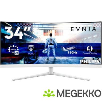 Philips Evnia 34M2C5501A 34  Ultrawide Quad HD 180Hz Curved, Verzenden