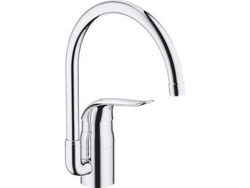 GROHE Euroeco - Keukenkraan - Hoge uitloop 20.70 cm - Chroom, Verzenden