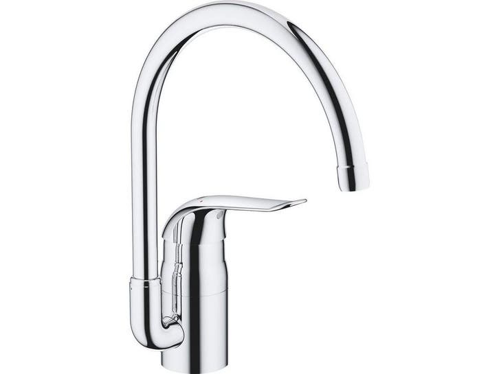 GROHE Euroeco - Keukenkraan - Hoge uitloop 20.70 cm - Chroom, Doe-het-zelf en Bouw, Sanitair, Zo goed als nieuw, Verzenden