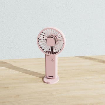 Oplaadbare Draagbare Ventilator - Handventilator op Batterij, Verzenden, Nieuw