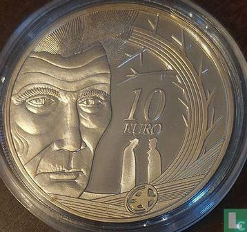 Ierland 10 euro 2006 (PROOF) 100th anniversary of the bi..., Postzegels en Munten, Munten | Europa | Euromunten, Verzenden, Overige landen