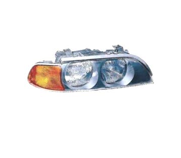 Phare Droit Pour Bmw Série 5 E39 95-00 Chromé Ambre, Verzenden