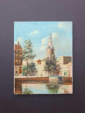 GJ Dispo ( 1922-1973) - Amsterdamse gracht met de