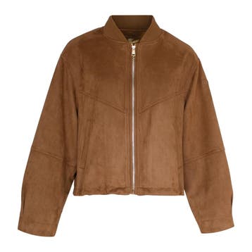Reset • bomberjacket Penelope • M, Maat 38/40 (M), Bruin, Verzenden, Nieuw