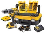 Veiling - DeWalt Accu Schroef-/ Klopboormachineset 18V, Nieuw