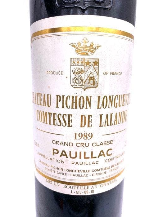 1989 Château Picon Longueville Comtesse de Lalande -, Collections, Vins